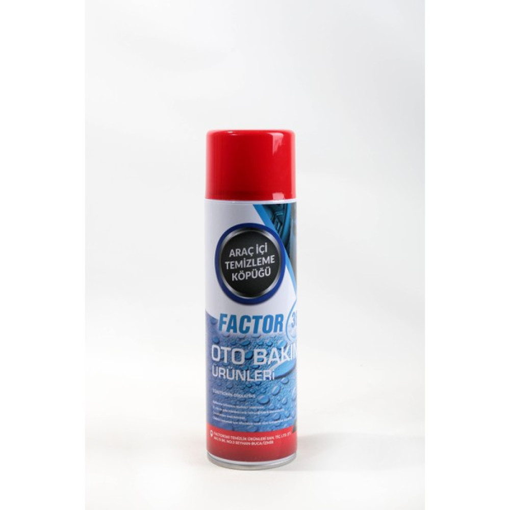 FACTOR360 Araç Içi Temizleme Köpüğü 500 ml Oto Genel Temizlik Fiyatı