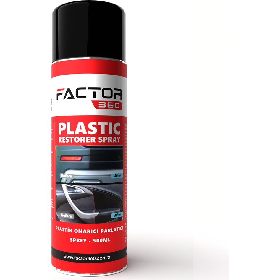 Factor360 Otomobil Araç Plastik Yenileyici Parlatıcı Aerosol 500 ML Bulaşık Yıkama Fiyatı