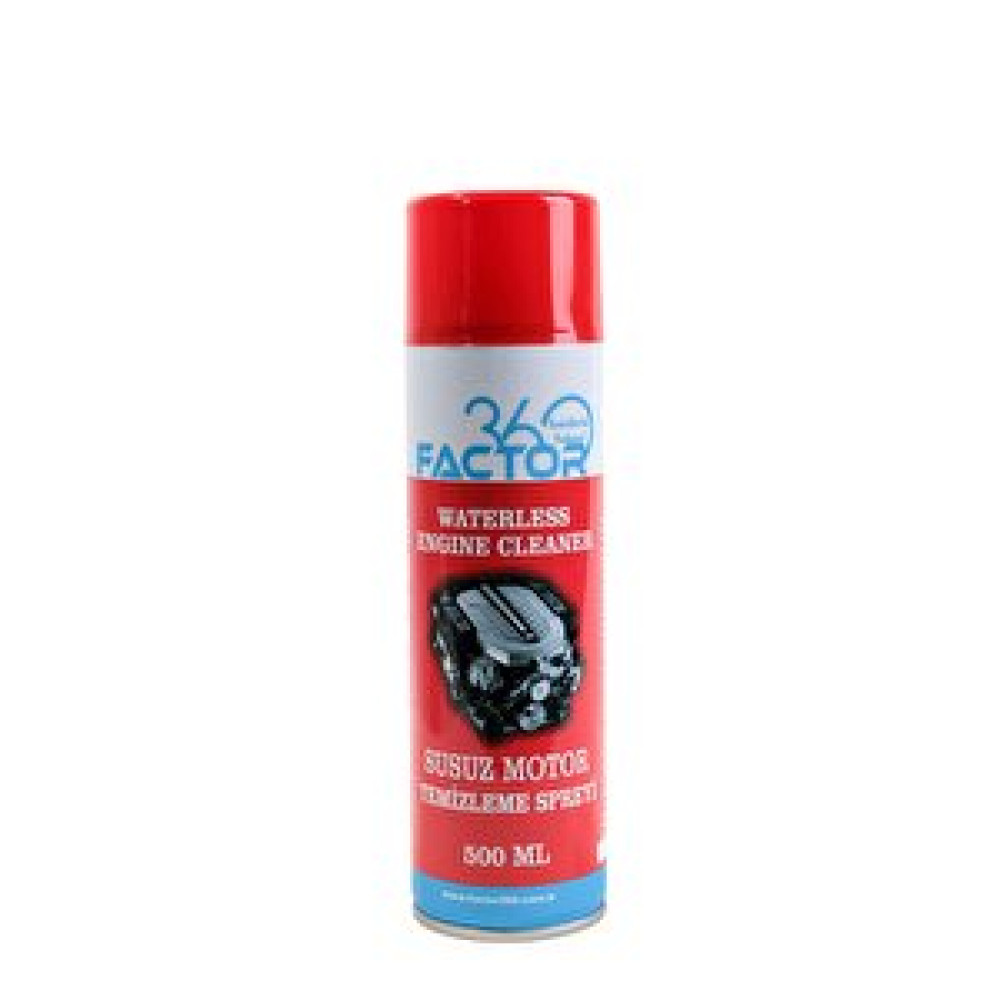 Factor360 Susuz Motor Temizleme Spreyi 500 Ml Motor Yağı & Katkıları Fiyatı