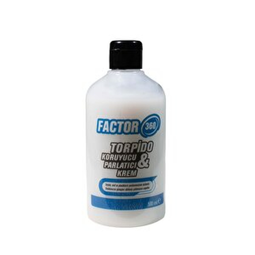 Factor360 Torpido Koruyucu ve Parlatıcı Krem Beyaz 500 Ml Oto Bakım & Temizlik Ürünleri Fiyatı