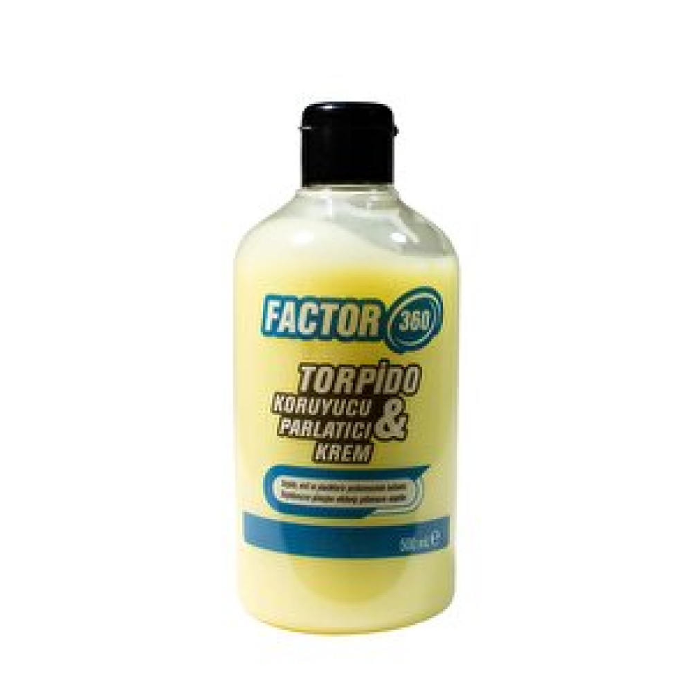 Factor360 Torpido Koruyucu ve Parlatıcı Krem Sarı 500 Ml Oto Bakım & Temizlik Ürünleri Fiyatı
