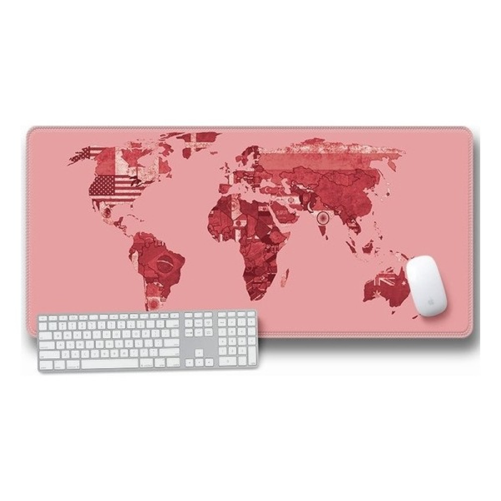 Fada Desenli Büyük Mouse Pad Çalışma Masası Matı 300X800X3MM - Pembe (Yurt Dışından) Mouse Pad Fiyatı
