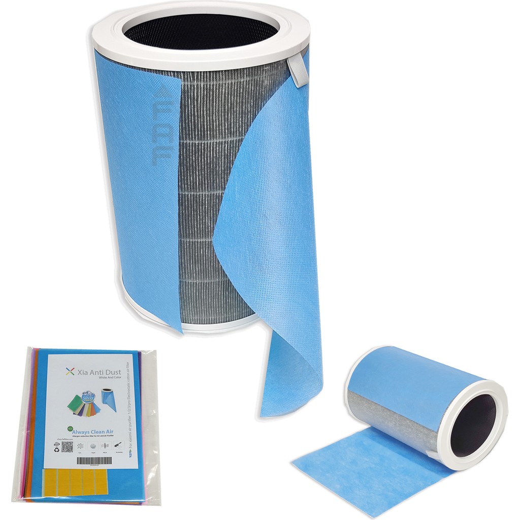 Faf 10 Adet Xiaomi Smart Air Purifier 4 Uyumlu Karışık Renkli Toz Tutucu Ön Filtre - Mavi Cep Telefonu Fiyatı