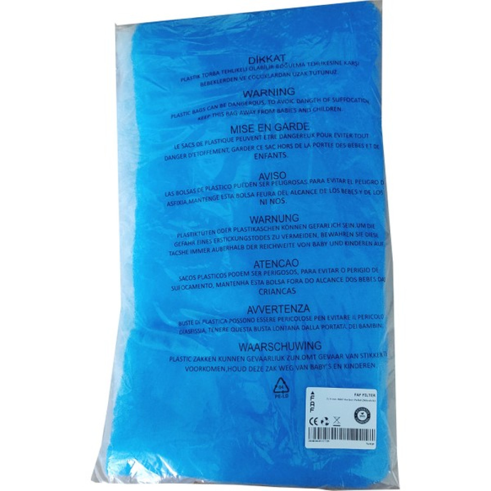 Faf Akvaryum Temizlik Filtresi Mavi Beyaz Elyaf Çift Katmanlı Biyolojik Arıtma Filtre Paketi - 20 x 100 x 2 cm 2 Adet Evcil Hayvan Ürünleri Fiyatı