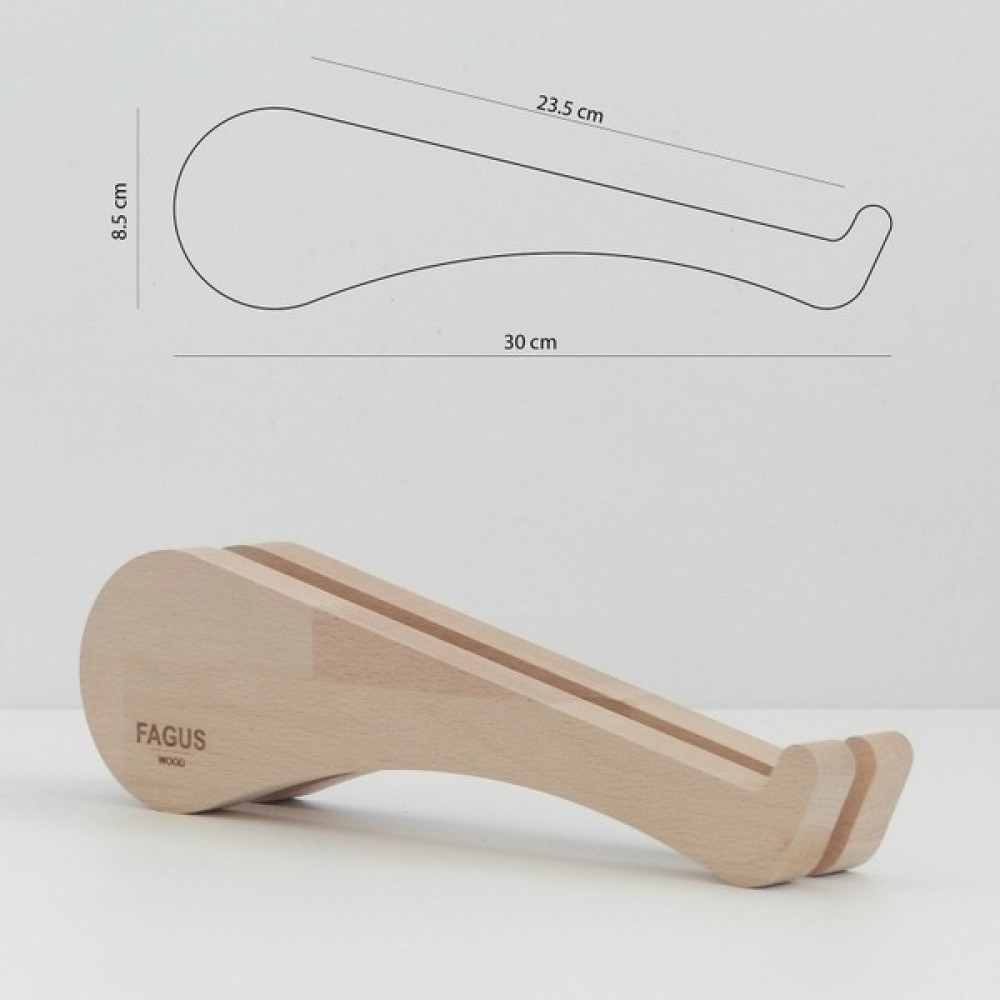 Fagus Wood Cosmo Laptop Standı - Açık Kahverengi Dizüstü Bilgisayar Aksesuarları Fiyatı