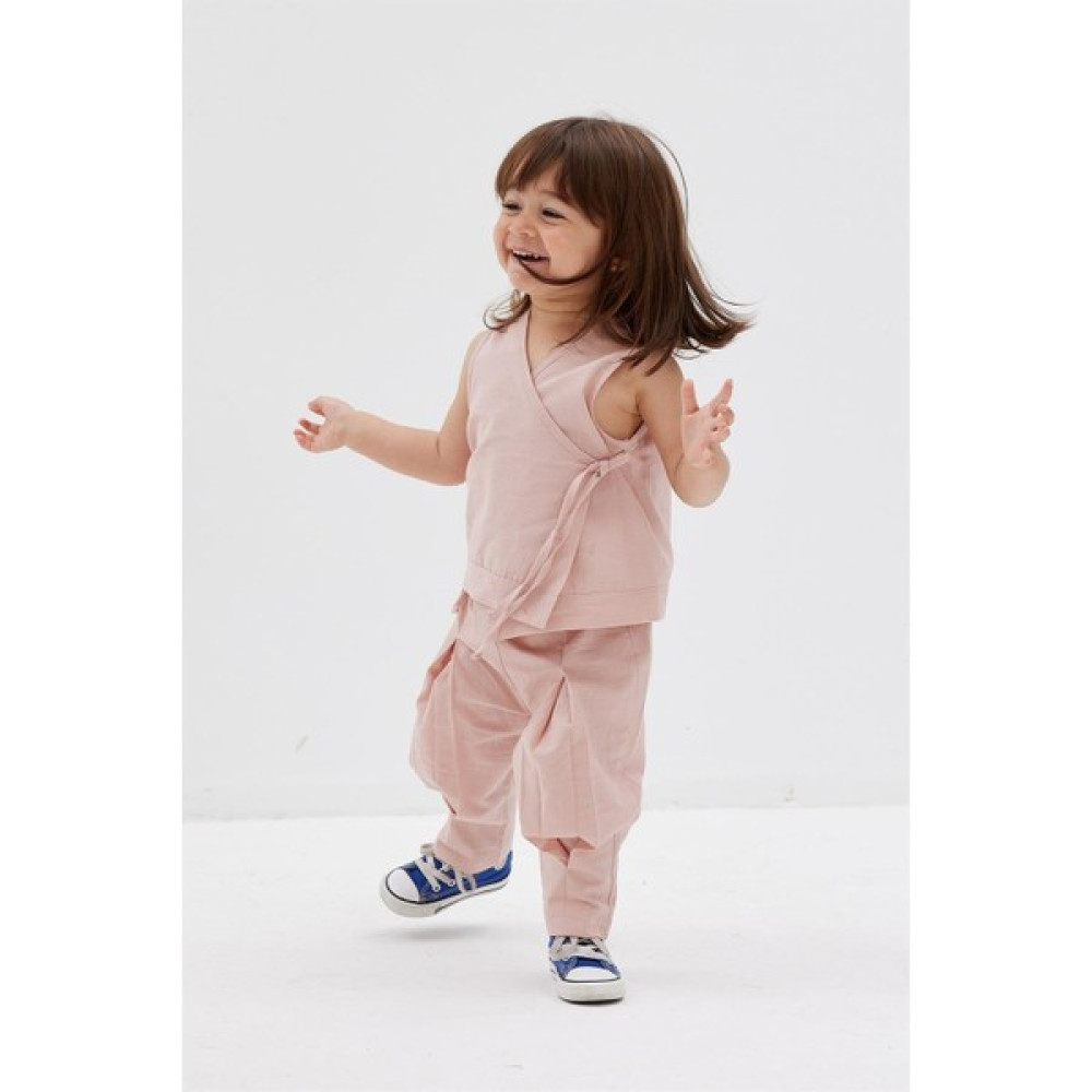 Fahhar Kids Çocuk Kruvaze Yelek Pembe Kız Çocuk Yelek Fiyatı