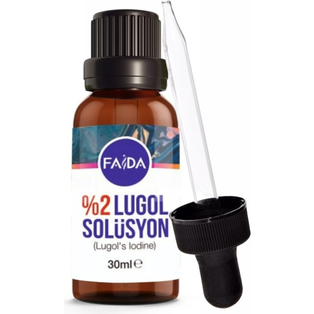 Faida %2 Lugol Solüsyonu Iyot Damlası 30 ml Nemlendiriciler Fiyatı