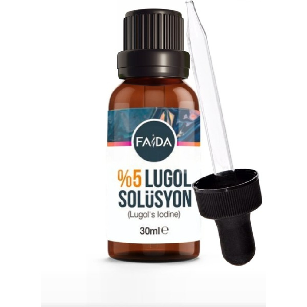 Faida %5 Lugol Solüsyonu Iyot Damlası 10 ml Nemlendiriciler Fiyatı
