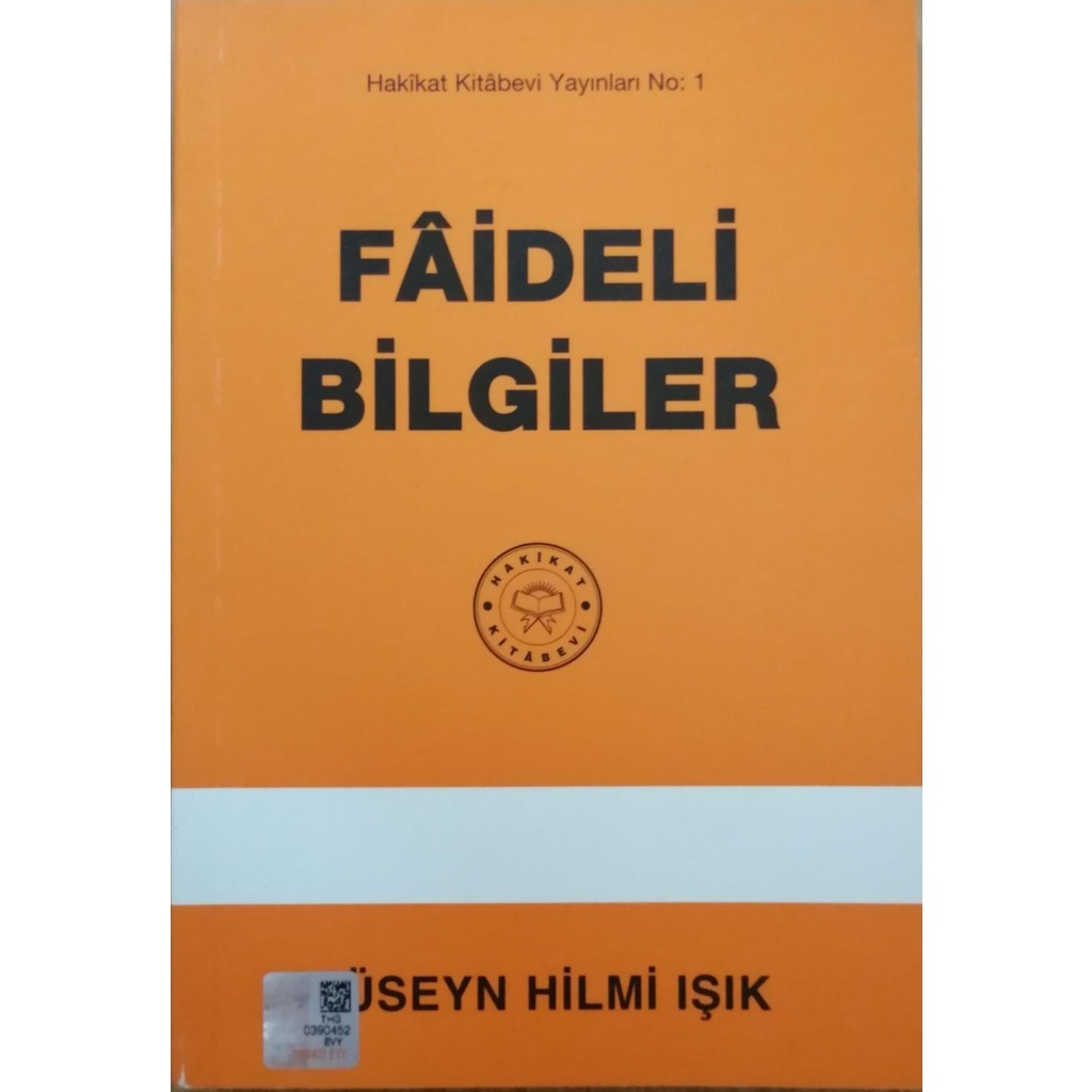 Faideli Bilgiler - Hüseyn Hilmi Işık - Hüseyn Hilmi Işık Diğer Fiyatı
