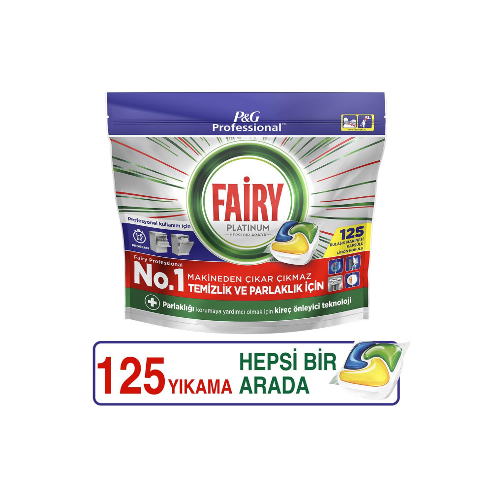 Fairy Platinum 125li Tablet Deterjan Bulaşık Yıkama Fiyatı