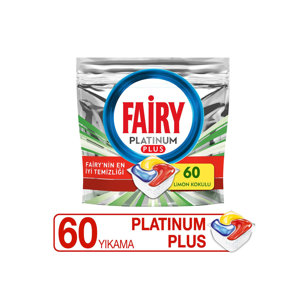 Fairy Platinum Plus 60 Yıkama Bulaşık Makinesi Deterjanı Tableti / Kapsülü Bulaşık Yıkama Fiyatı