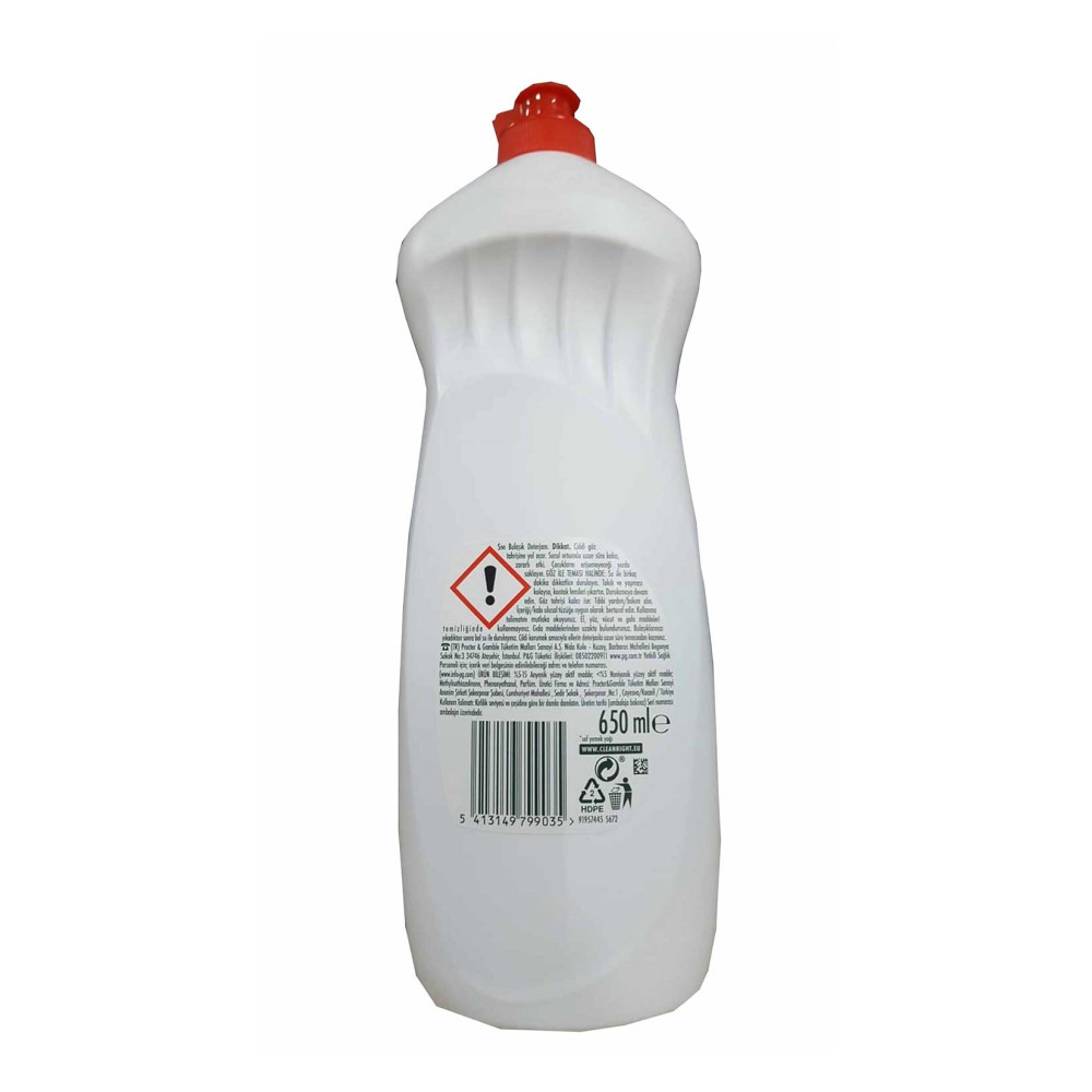 Fairy Sıvı Bulaşık Deterjanı 650 ml Elma