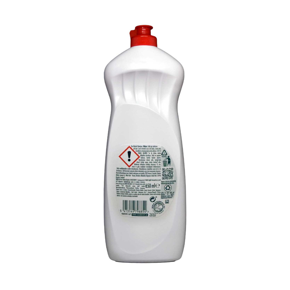 Fairy Sıvı Bulaşık Deterjanı 6x650 ml Limon