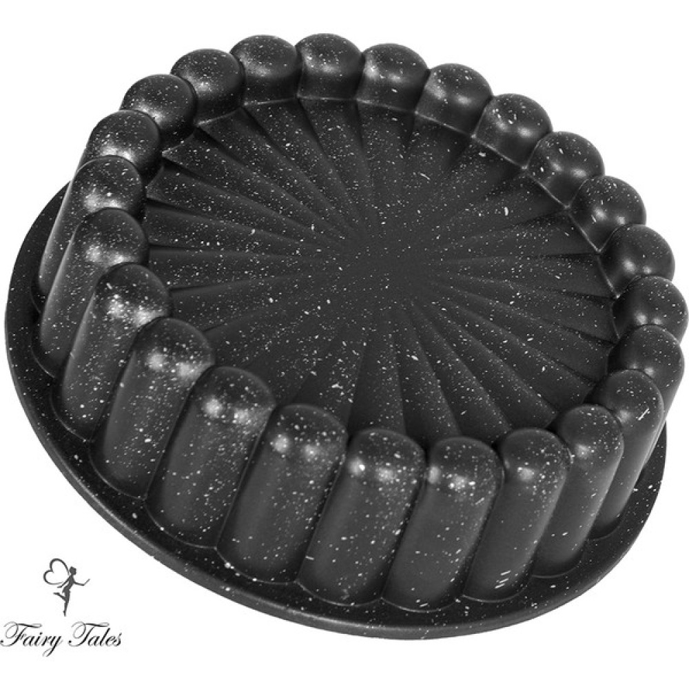 Fairy Tales Tart kalıbı. Tart kek kalıbı. Granit tart kalıbı. Döküm tart kalıbı. Genişlik 26 cm. Kek Kalıpları Fiyatı