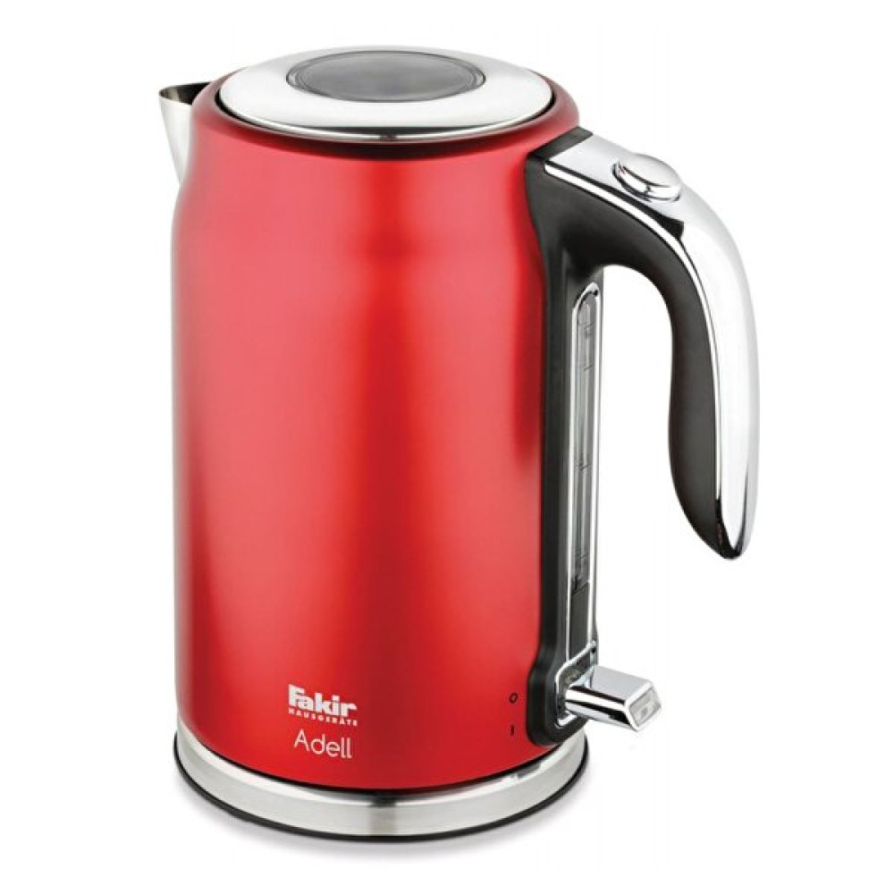 Fakir Adell 2200 W 1.7 L Kırmızı Çelik Kettle Su Isıtıcıları / Kettle Fiyatı