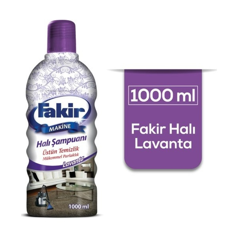 Fakir Halı Şampuanı Matik Lavanta 2 x 1 lt Halı Şampuanı Fiyatı