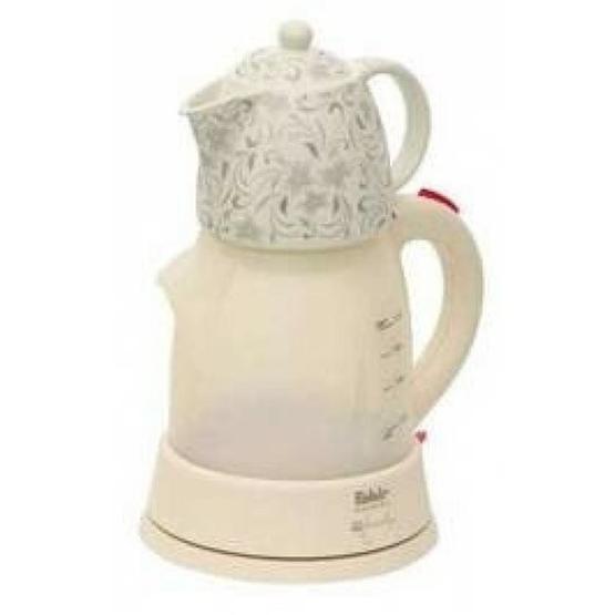 Fakir Kamelya 2200 W 0.8 lt Demleme 1.2 lt Su Isıtma Kapasiteli Çay Makinesi Krem