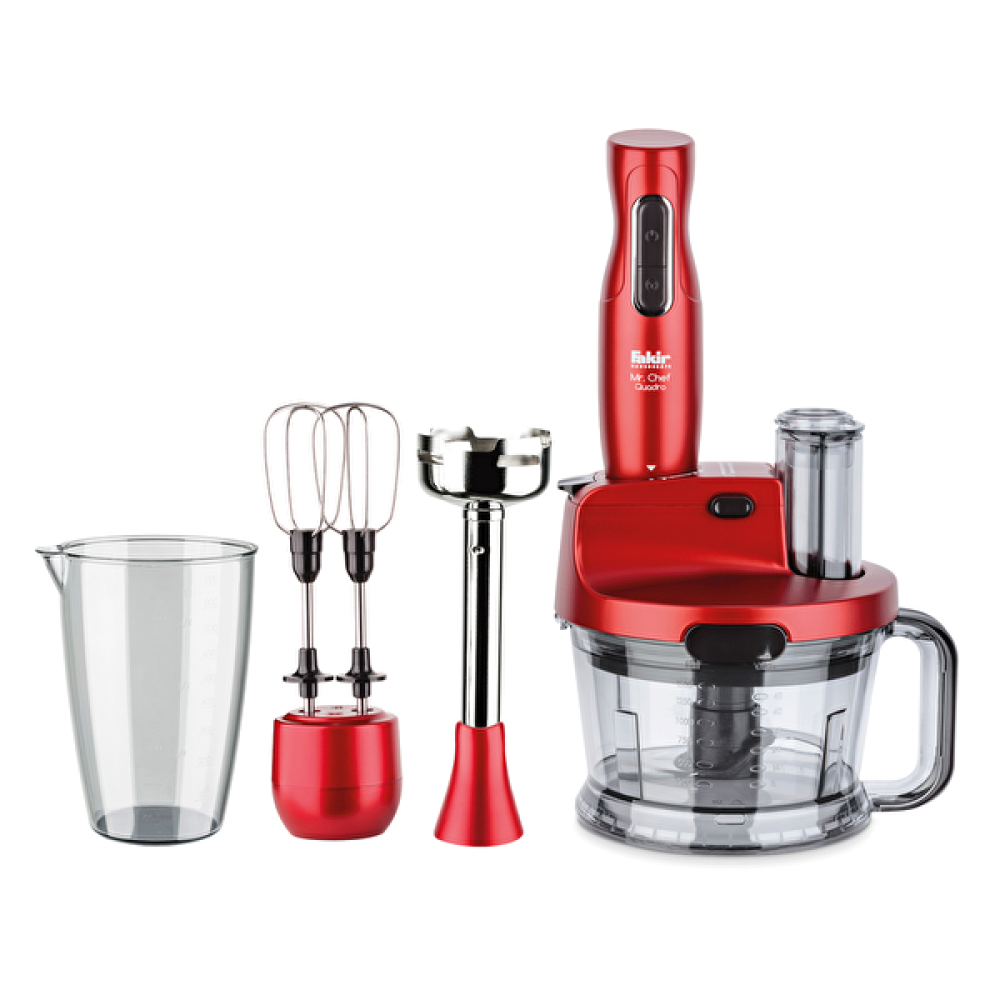 Fakir MR Chef Quadro Blender Set - Rouge Blenderler Fiyatı