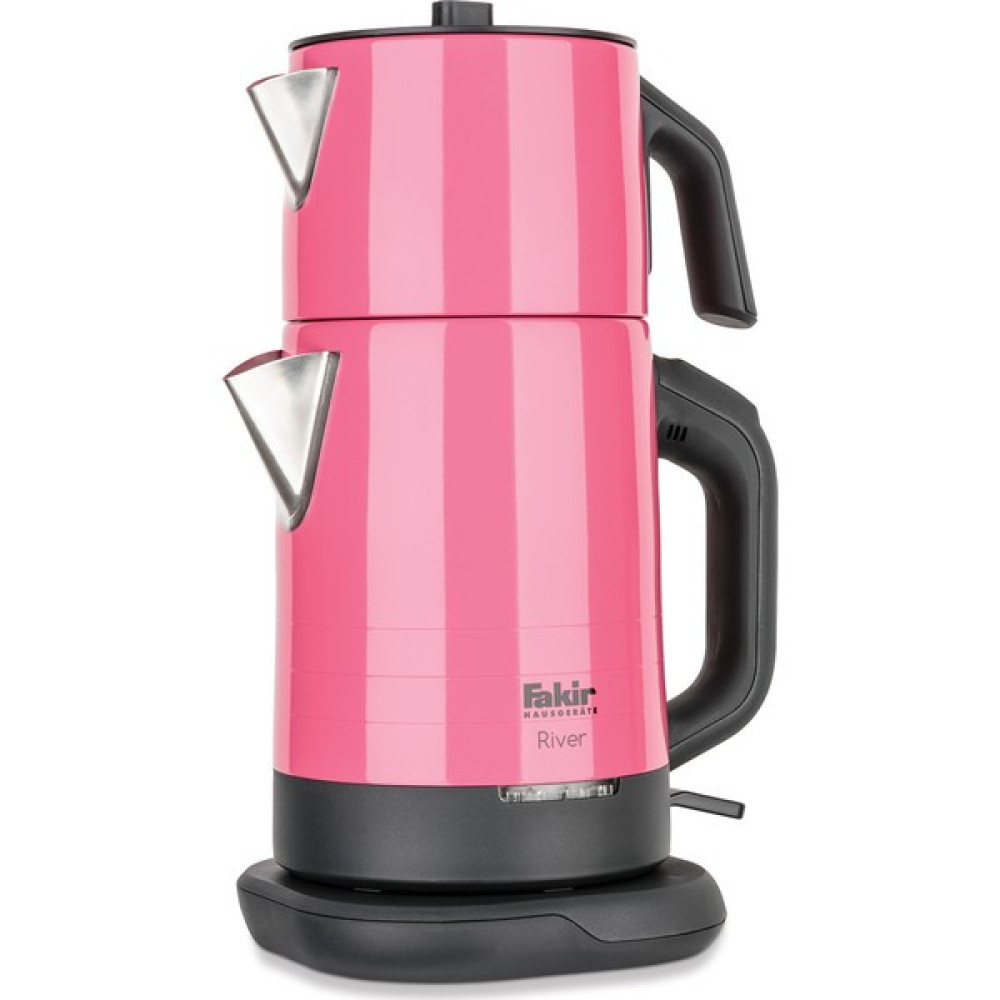 Fakir River 2 in 1 Fuşya 1600 W Çelik Çay Makinesi Çay Makineleri Fiyatı