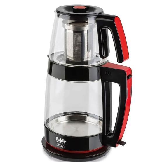 Fakir Shaye 1800 W 0.7 lt Demleme 2.3 lt Su Isıtma Kapasiteli Çay Makinesi Siyah