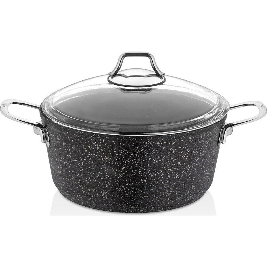 Falez Black Line 24 Cm. Tencere - Siyah - 24 cm Tencere / Tava Setleri Fiyatı