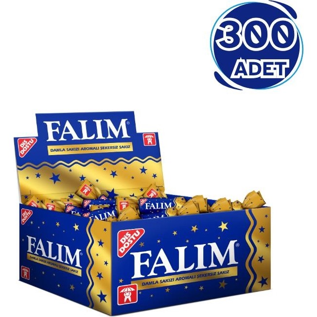 Falım Damla Aromalı Sakız 100 x 1,4g 3 Adet Şeker İçermeyen Lezzetli Sakız - 1,4 gr Diğer Fiyatı
