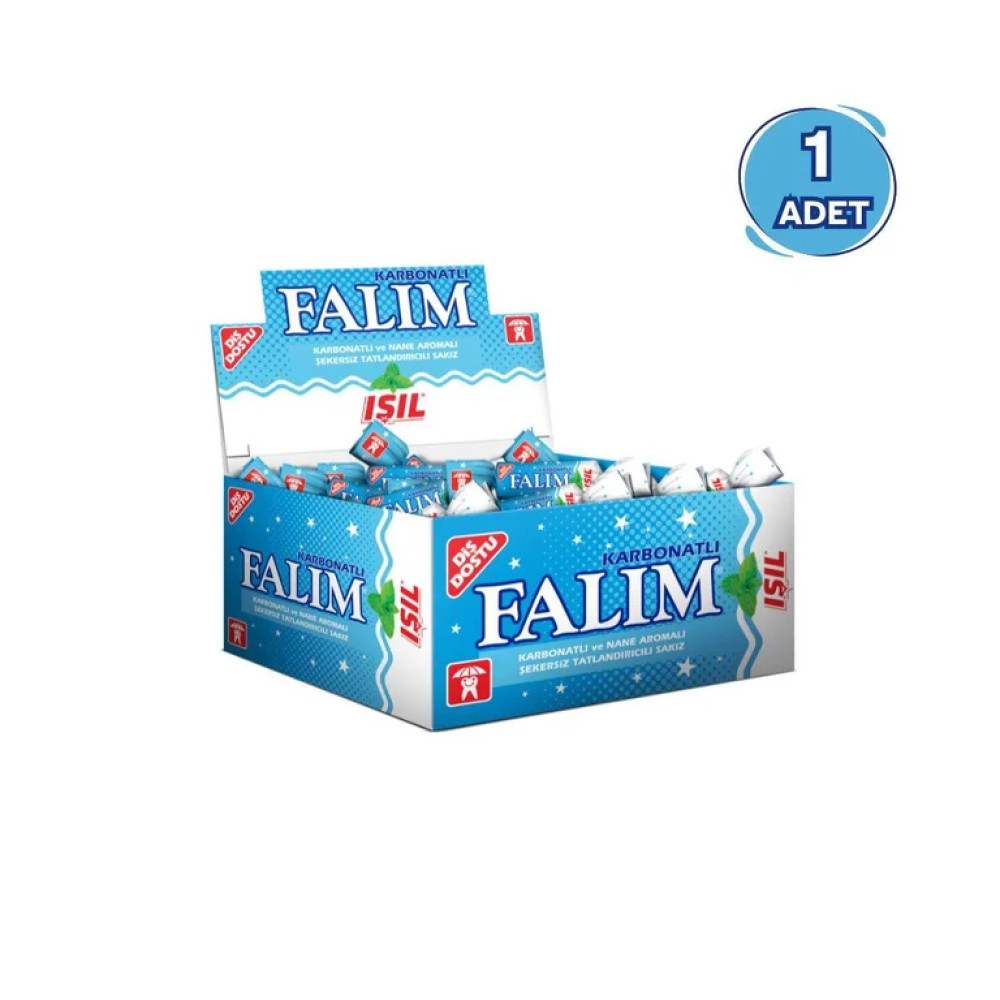 Falım Işıl Nane Karbonat Aromalı Sakız (100 X 1,4g - 1 Adet) Şekerleme Sakız Fiyatı