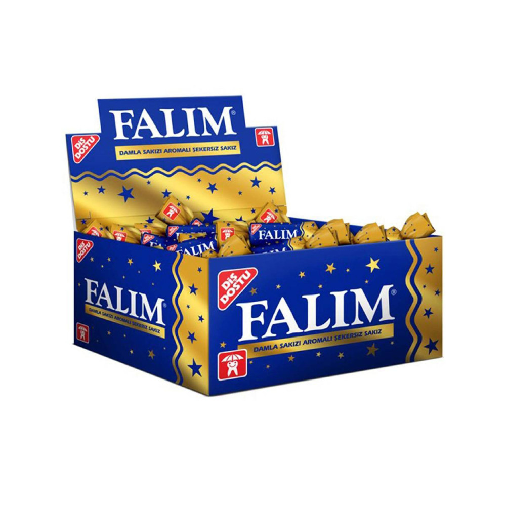 Falım Sakız 100'lü Paket Damla Sakız Aromalı Şekerleme Sakız Fiyatı