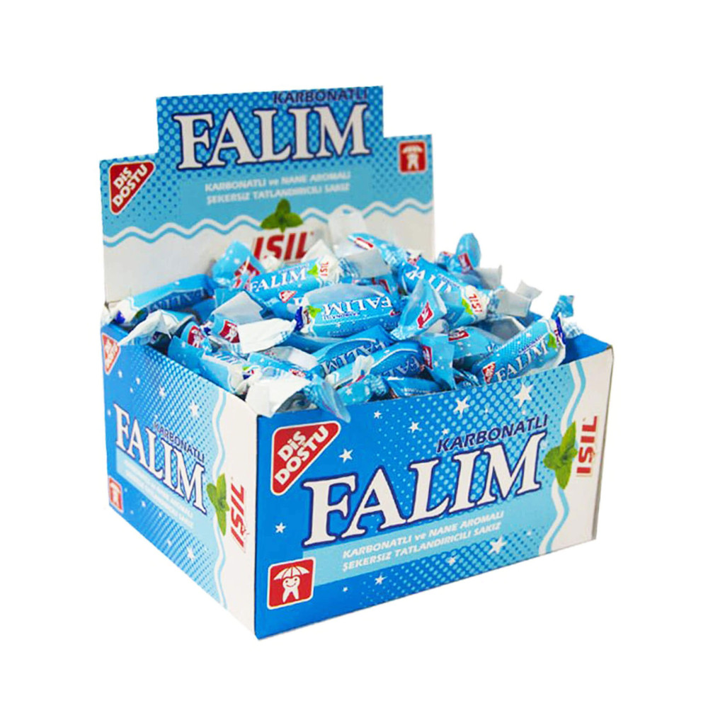 Falım Sakız 100'lü Paket Işıl Karbonatlı & Nane Aromalı Şekerleme Sakız Fiyatı