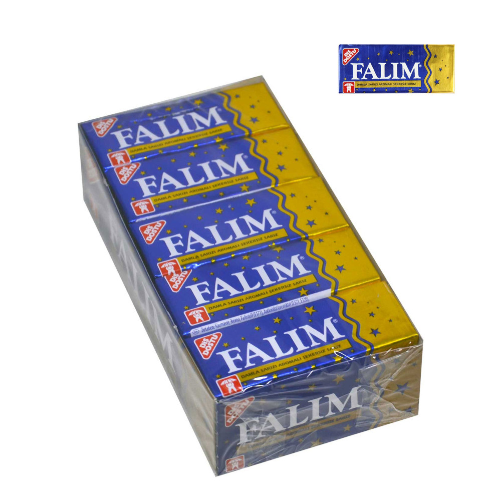 Falım Sakız 7 gr 20'li Paket Damla Sakız Aromalı Şekerleme Sakız Fiyatı