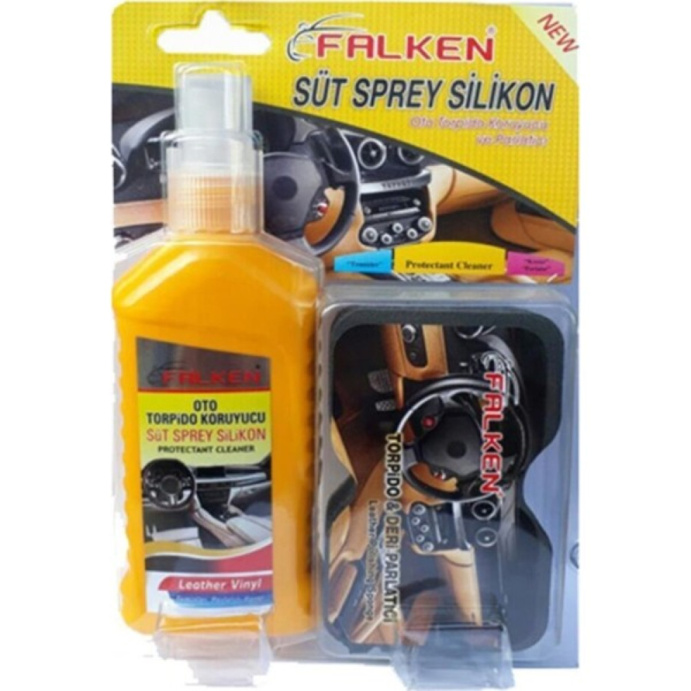 Falken Torpido Bakımı Için Süt Silikon Sprey Torpido Bakımı Fiyatı