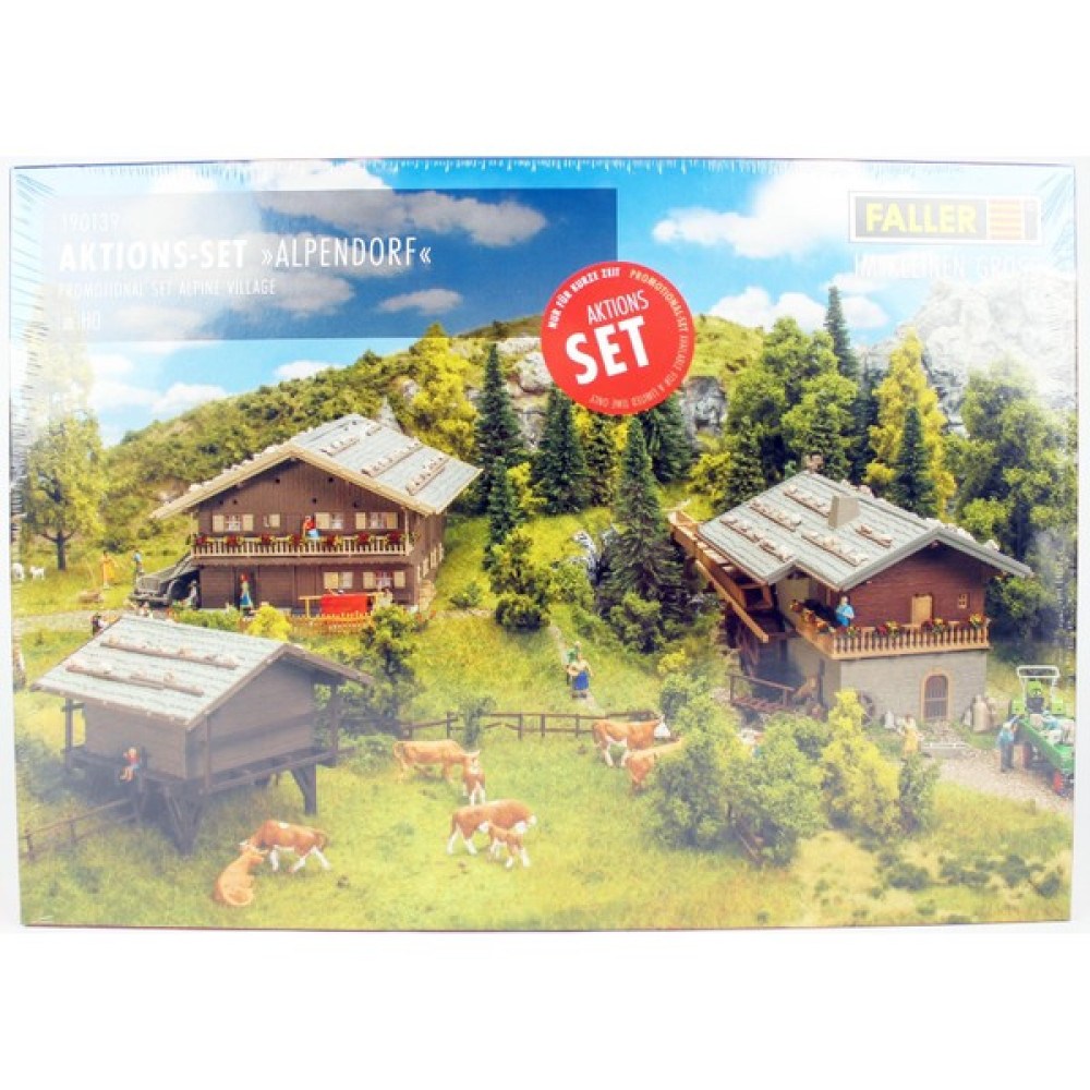 Faller 190139 1/87 Ölçek, Alp Dağları Köy Evleri Seti Plastik Model Kiti Oto Boyaları Fiyatı