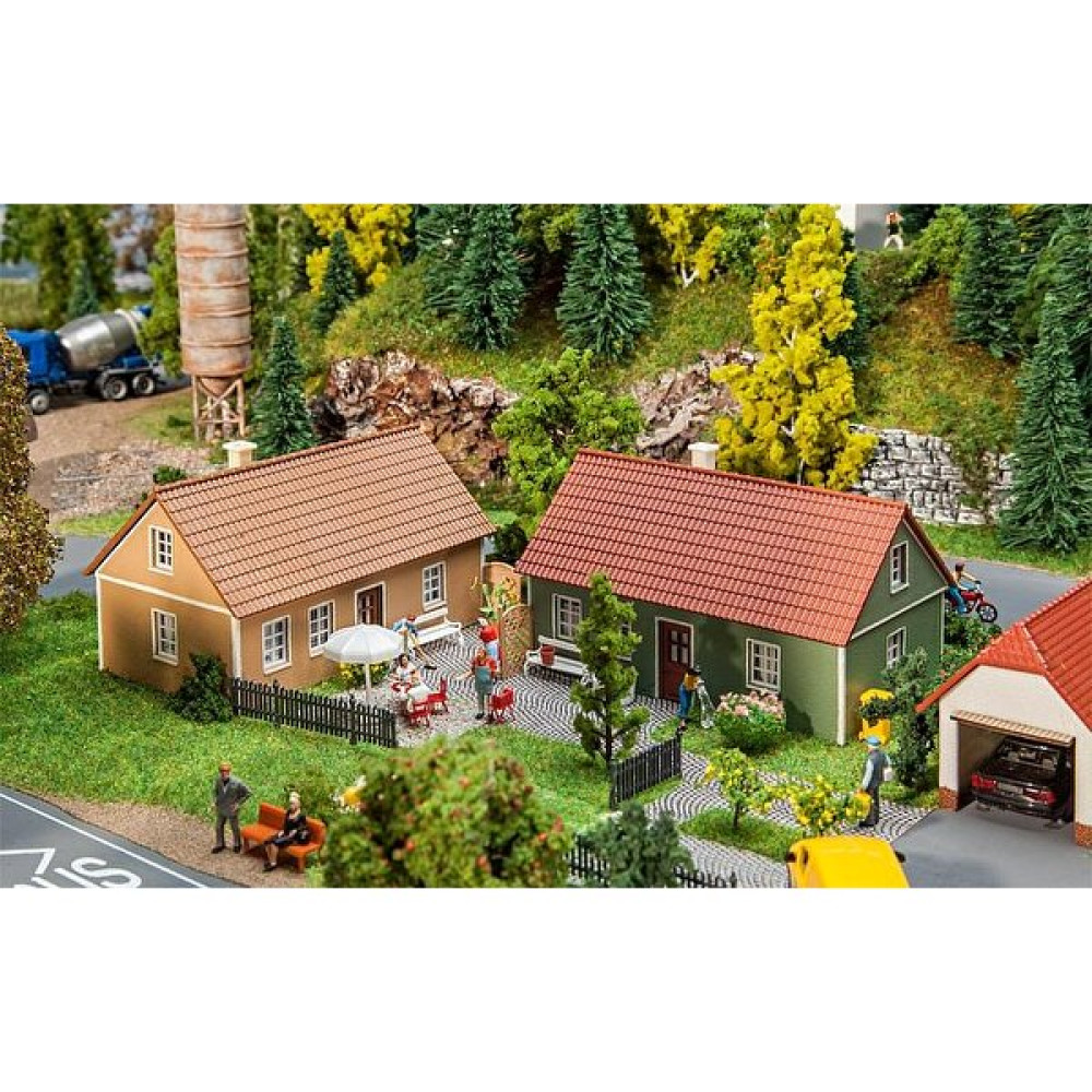 Faller 2 Adet Köy Evi Maketi 1/87 N.130607 Maket Fiyatı