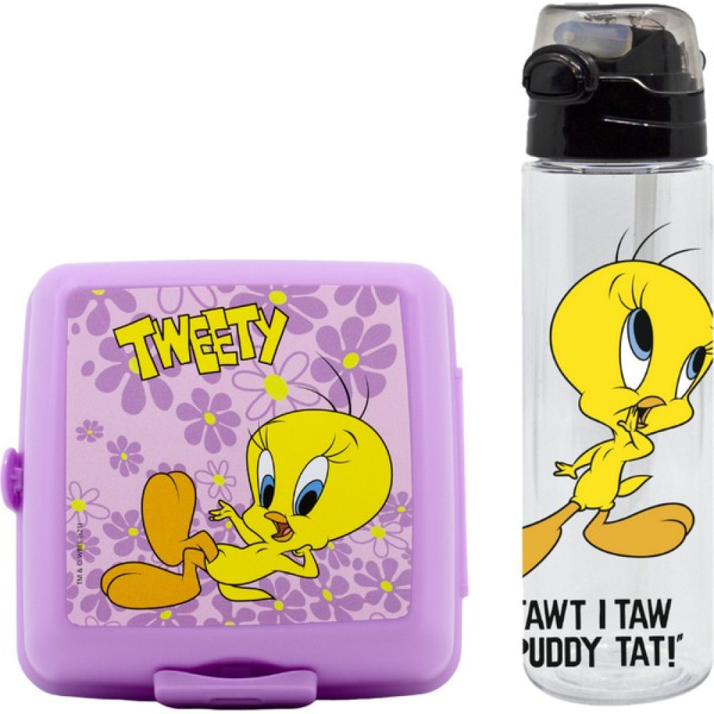 Famebag Tweety 700 ml Matara-Suluk ve Beslenme Kutusu Suluk Fiyatı
