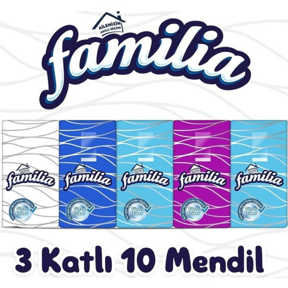 Familia Cep Mendil 10*24 - Beyaz Oto Boyaları Fiyatı