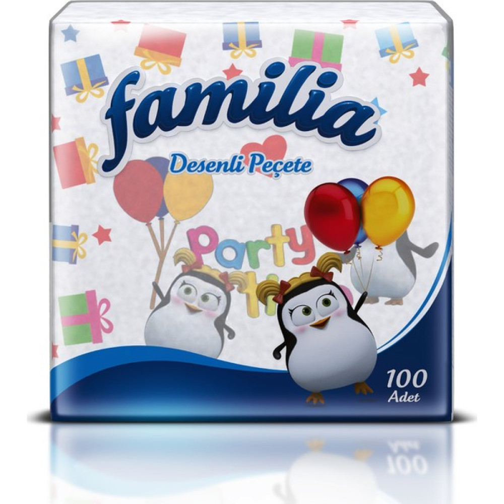 Familia Desenli Peçete 100 'lü kk Peçete Fiyatı