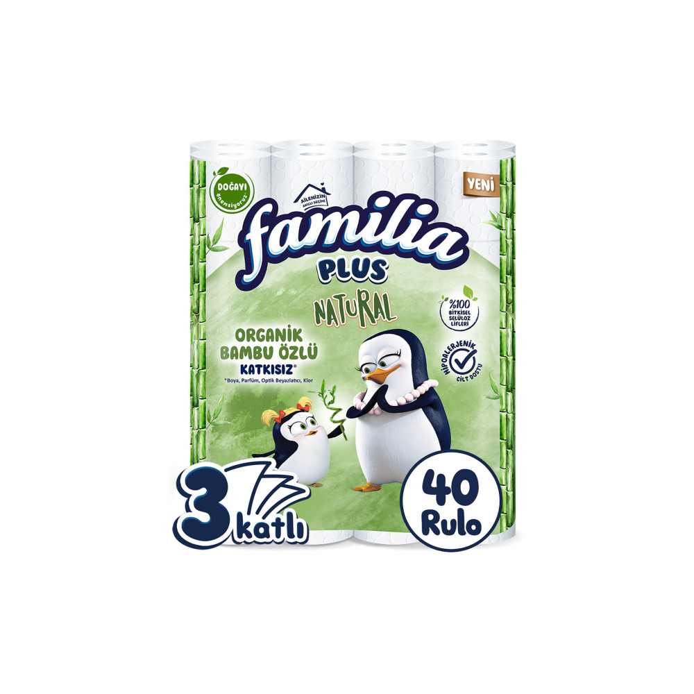 Familia Plus Natural 40lı Tuvalet Kağıdı Tuvalet Kağıdı Fiyatı