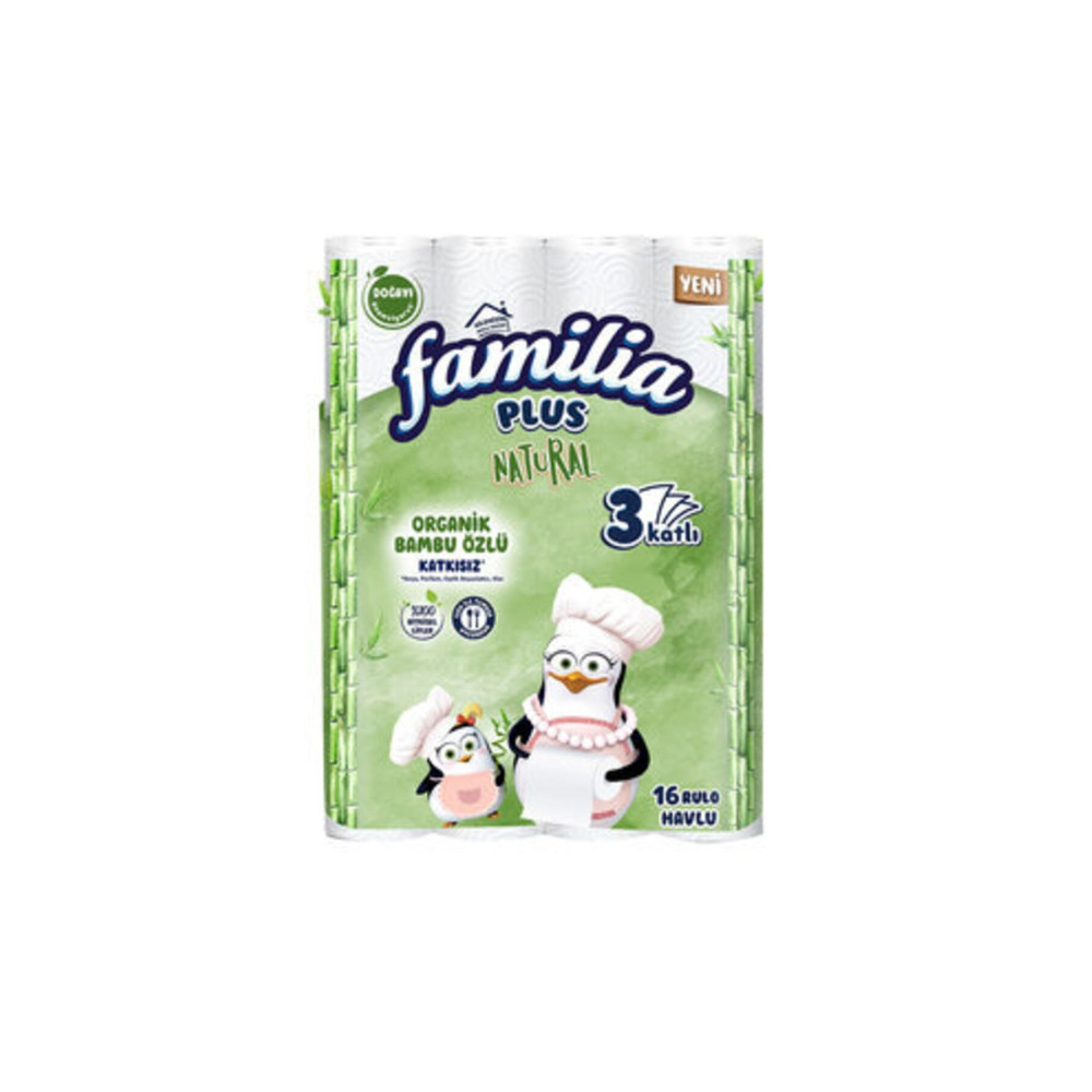 Familia Plus Natural Havlu 16lı Kağıt Havlu Fiyatı