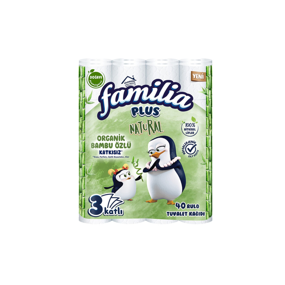 Familia Plus Natural Tuvalet Kağıdı 40lı Tuvalet Kağıdı Fiyatı