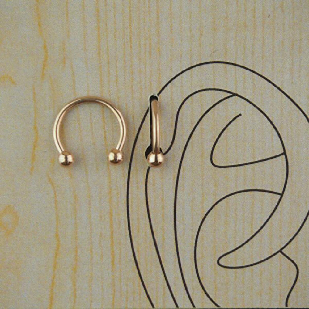 Family Store 10MM Rose Halka Piercing (Top:3mm) Altın & Gümüş Piercing Fiyatı