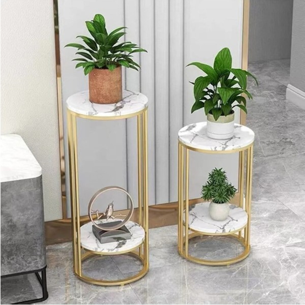 Familya Art Chelsea Çiçek Standı 3 Adet Gold Saksı ve Aksesuarları Fiyatı