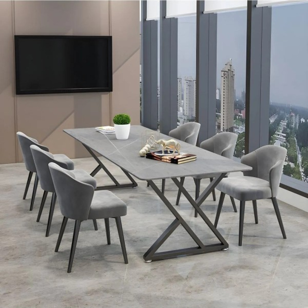 Familya Art Granada Çalışma Masası Siyah-Gri - Genişlik 160cm " Derinlik 70cm " Yükseklik 75cm - Siyah Çalışma Masası Fiyatı