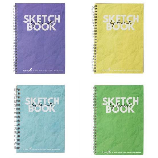 Fanart Academy A5 Spiralli 120 gr 50 Yaprak Sketch Book