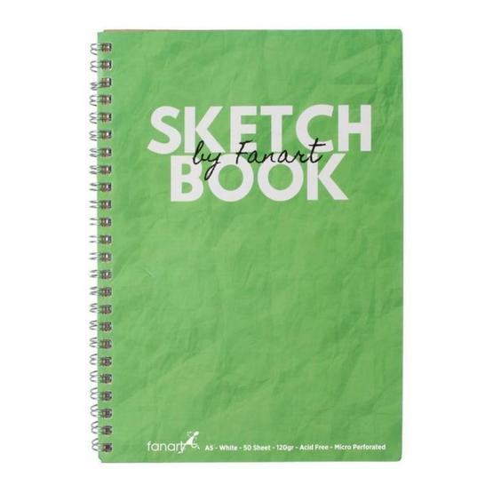 Fanart Academy A5 Spiralli 120 gr 50 Yaprak Sketch Book