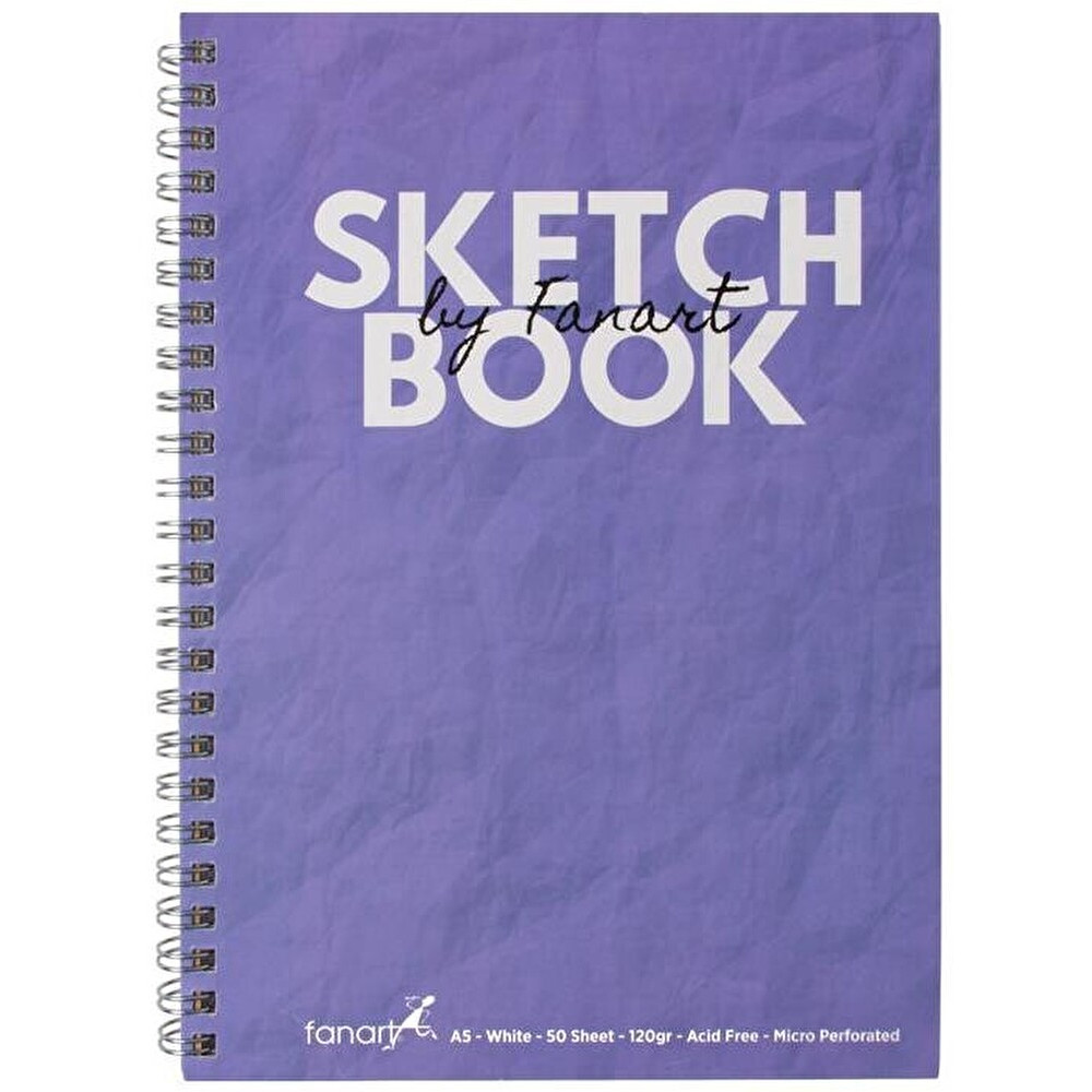FANART SKETCH BOOK A5 SPİRALİ 50 Y MOR Defter & Kağıt Ürünleri Fiyatı