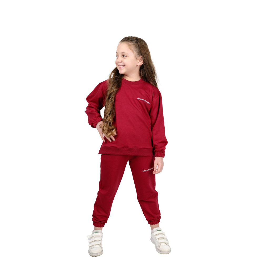 Fanbi Baby Mevsimlik Nakış Detaylı Unisex Eşofman Takımı 4-5 Yaş Beden Kadın Eşofman Fiyatı