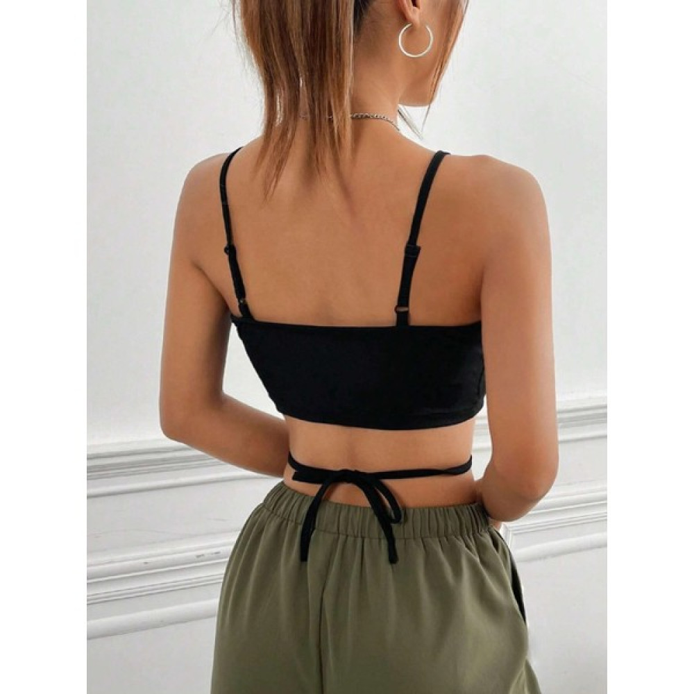 Fancy&Dancy Kadın Kaşkorse Kumaş Çapraz Bağlamalı Büstiyer 60800 Bluz Fiyatı