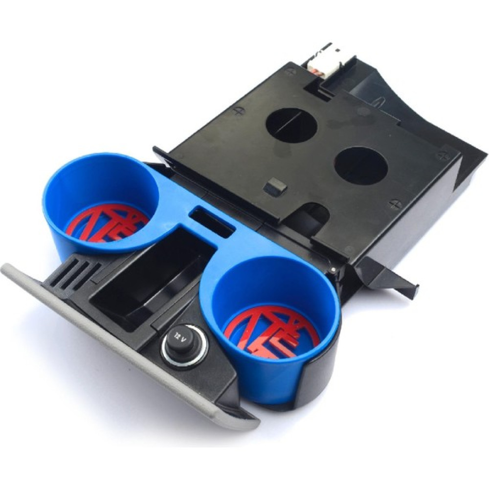 Faner Parts Bardaklık Volkswagen Transporter T5 (Mavi) (Kırmızı Logolu) Oto Seyahat Ürünleri Fiyatı