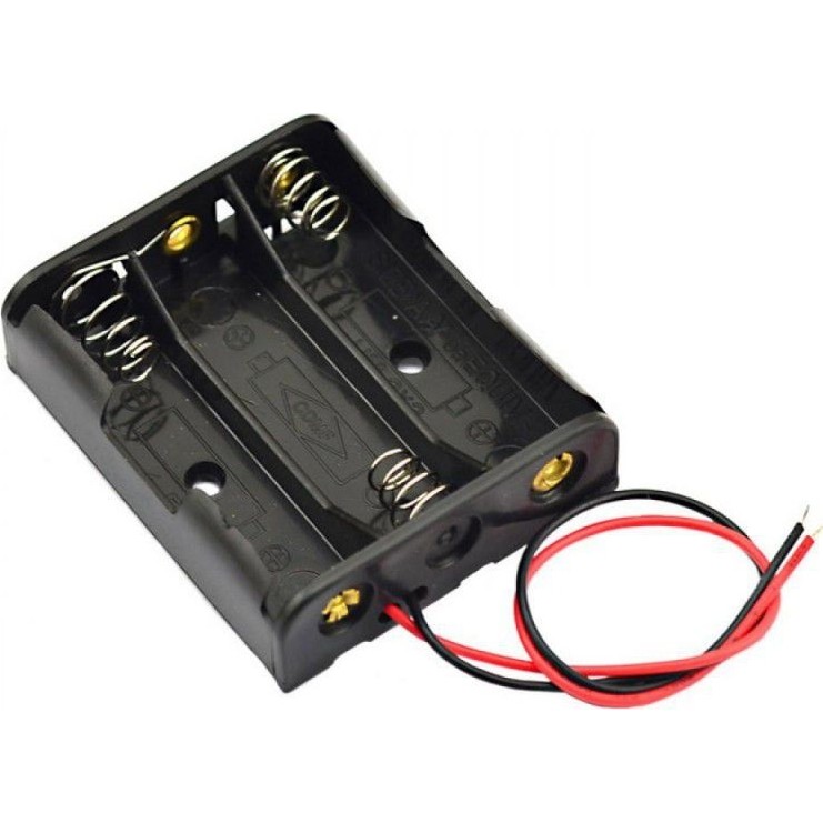 Fano Elektronik 2'li IC-233D Pil Yuvası Yan Yana 3'lü ( AA ) Diğer Fiyatı