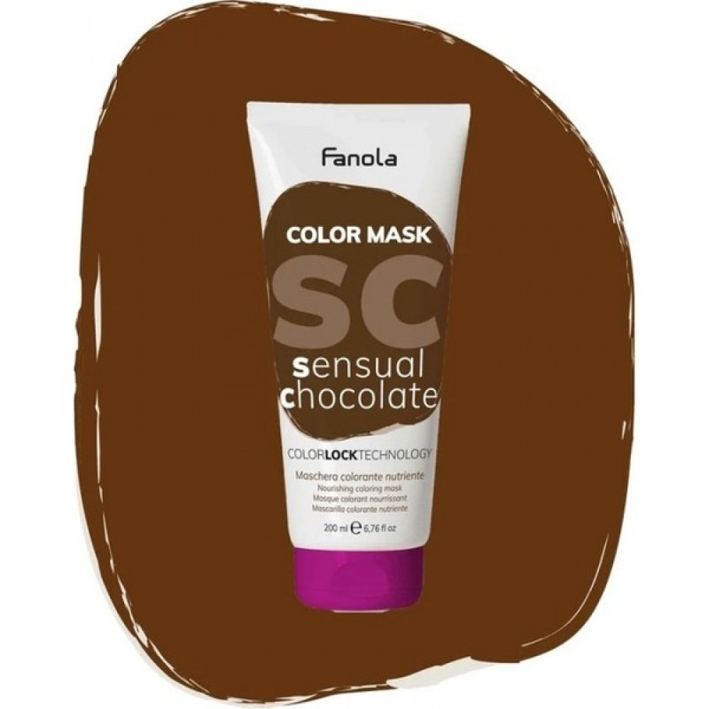 Fanola Color Mask - Besleyici ve Renklendirici Bakım Maskesi 200 Ml. - Sensual Chocolate Oto Boyaları Fiyatı
